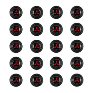 Mitsubishi Silicone Anti-Shock Door Pads Set 19 S6e2d0df1ee16489e945e0b7708866745v