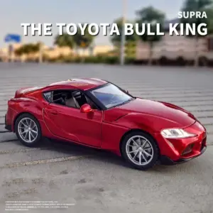 Red Toyota Supra 1:32 Diecast Model
