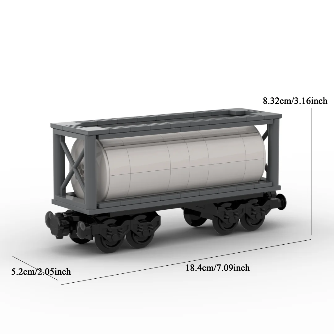 White Oil Tank Car Model Set for Railways 8 White Oil Tank Car Model Set for Railways - Image 8