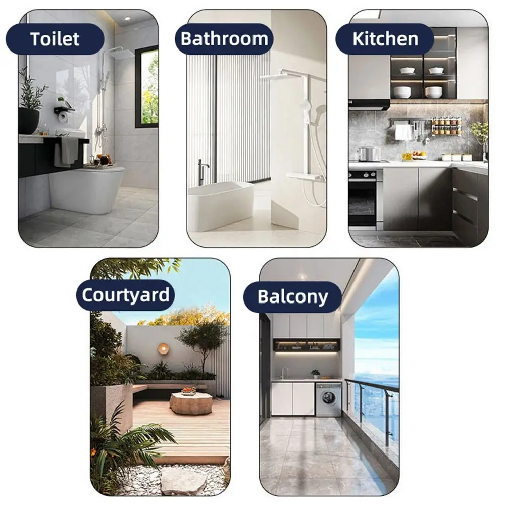 Black Bathroom Drain Core 138mm with Sealing Features 4 Black Bathroom Drain Core 138mm with Sealing Features - Image 4