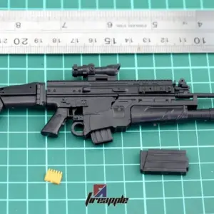 1:6 Scale FN Scar Assault Rifle Model 9 S6e7fabe1b3bd4131b16ab3b7748f388dY