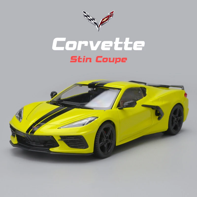 Chevrolet Corvette Stingray 1:24 Diecast Model 3 Chevrolet Corvette Stingray 1:24 Diecast Model - Image 3