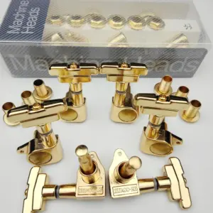 J-109 Gold Guitar Tuning Peg Set with Art Deco Style 8 S6e8e4bc8dd744add9abe006d41f6cde5b