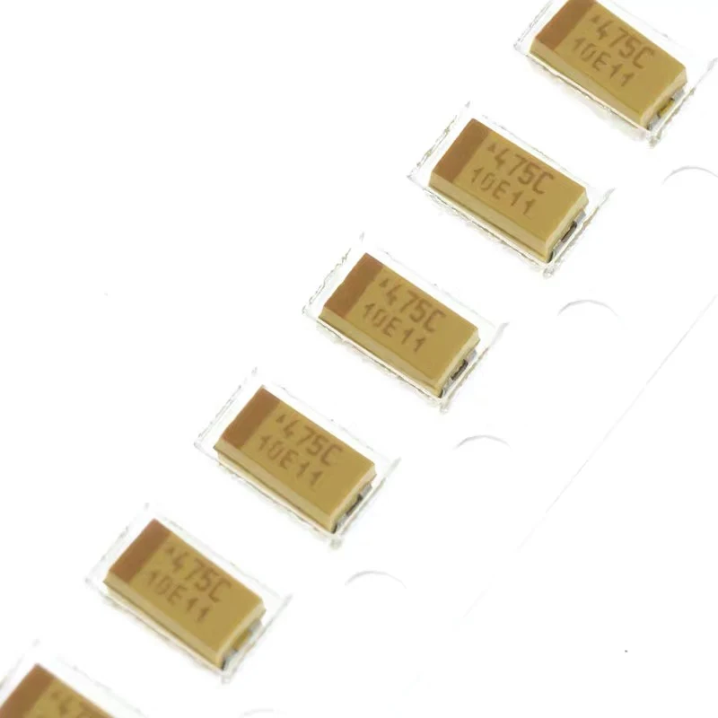 Set of 10 SMD Tantalum Capacitors 1-6.8µF 10-50V 2 Set of 10 SMD Tantalum Capacitors 1-6.8µF 10-50V - Image 2