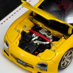 Vibrant Yellow Mazda RX7 FD3S Model 1/64 Scale 10 S6e9b1238a8394ac9a75d73f4c47bf126N