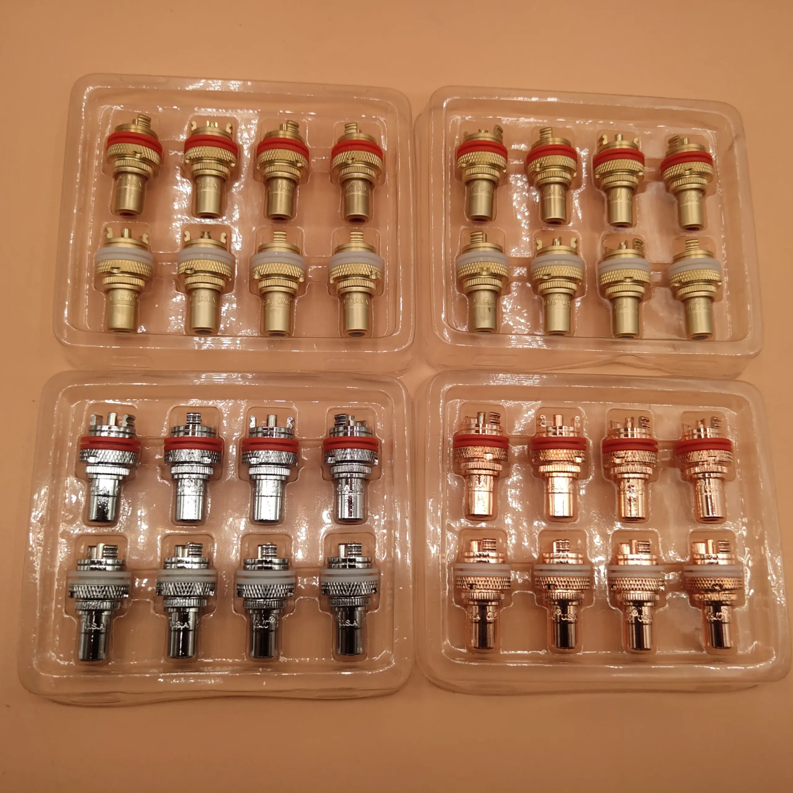 Premium RCA Female Socket Connector Set for Audio Video 5 Premium RCA Female Socket Connector Set for Audio Video - Image 5