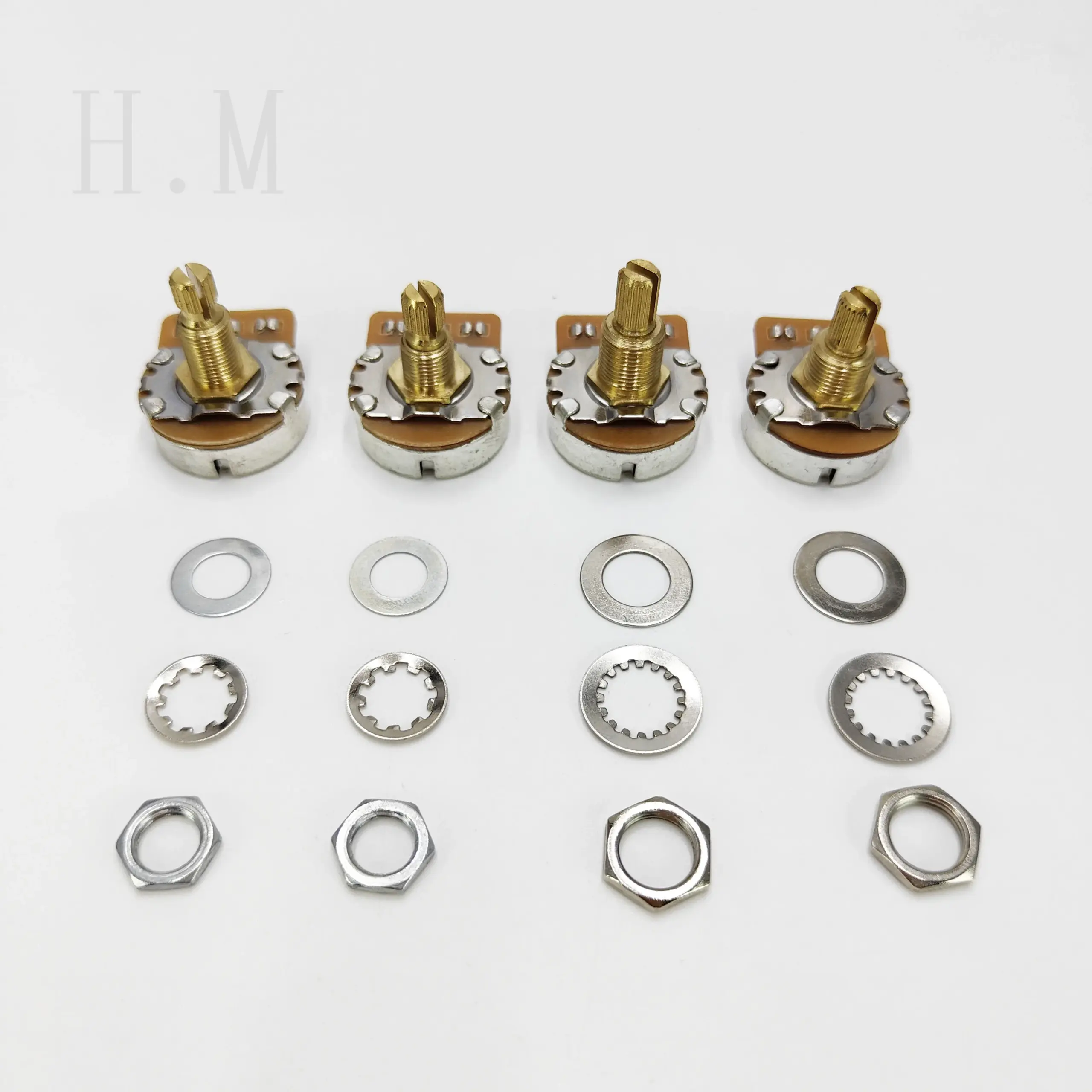 All-Copper Guitar Potentiometer 250K/500K 2 All-Copper Guitar Potentiometer 250K/500K - Image 2