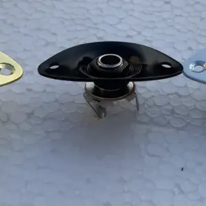 Oval Curved Bass Jack Plate in Gold, Black, Chrome 7 S6ecbc7f0eb9945f883970ab7d3e2bd3dO