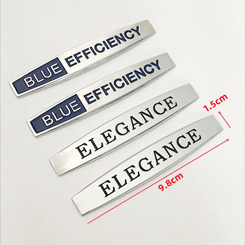 Mercedes-Benz Blue & Elegance Badge Set for W204 3 Mercedes-Benz Blue & Elegance Badge Set for W204 - Image 3