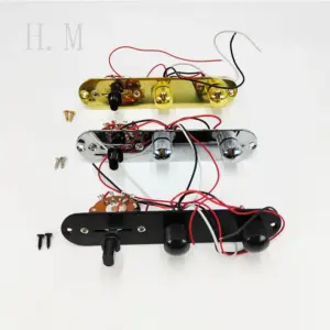 Prewired Telecaster Control Plate for Fender Guitars 13 S6ef5c0c1cfc645ea8732aaf5125d9dd7W