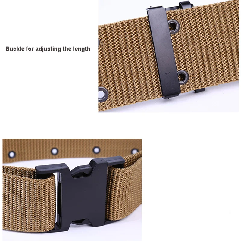 Durable Canvas Tactical Army Belt for Men 4 Durable Canvas Tactical Army Belt for Men - Image 4