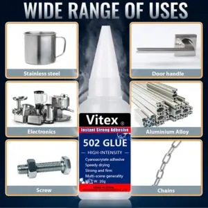 Waterproof Metal & Plastic Super Glue 20g Pack 13 S6ef9431982ce485cae8854f726127b79m