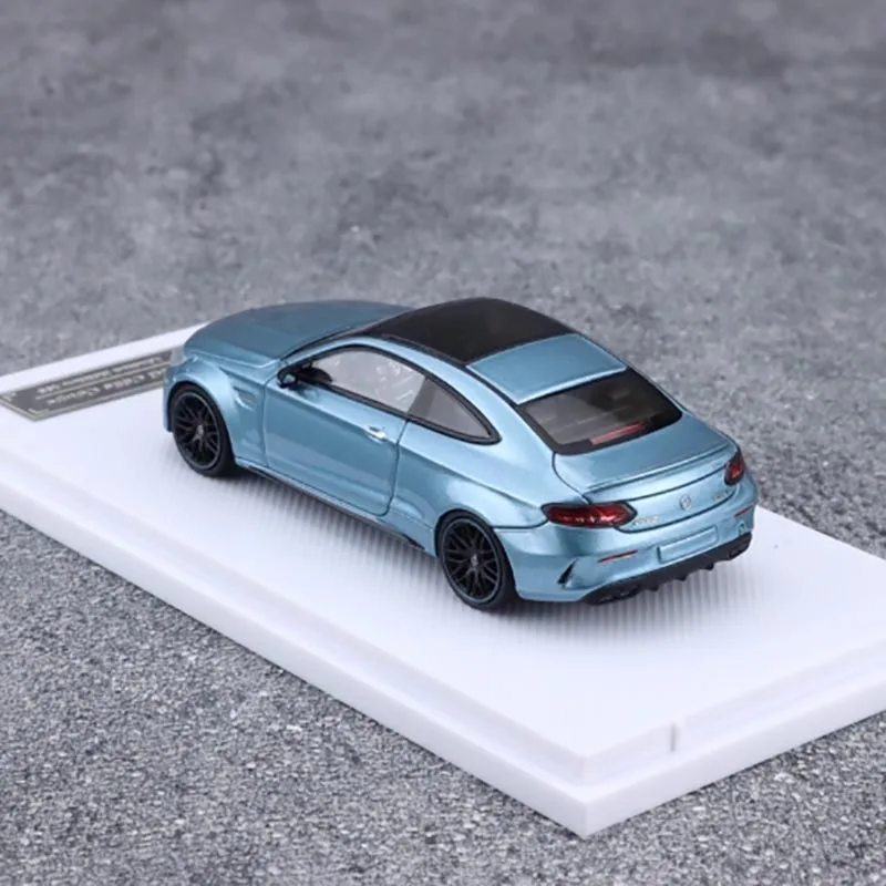 Blue Storm Alloy Mercedes-Benz C63s Model 4 Blue Storm Alloy Mercedes-Benz C63s Model - Image 4