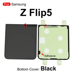 Samsung Galaxy Z Flip 5 Rear Panel Set Black, Green, Purple, White 13 S6f08459073fc42e0a87566f33131165aA