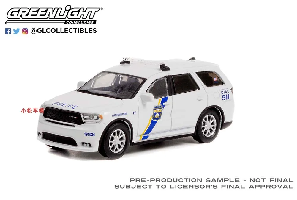 Philadelphia Police Durango Model 1:64 Scale 3 Philadelphia Police Durango Model 1:64 Scale - Image 3