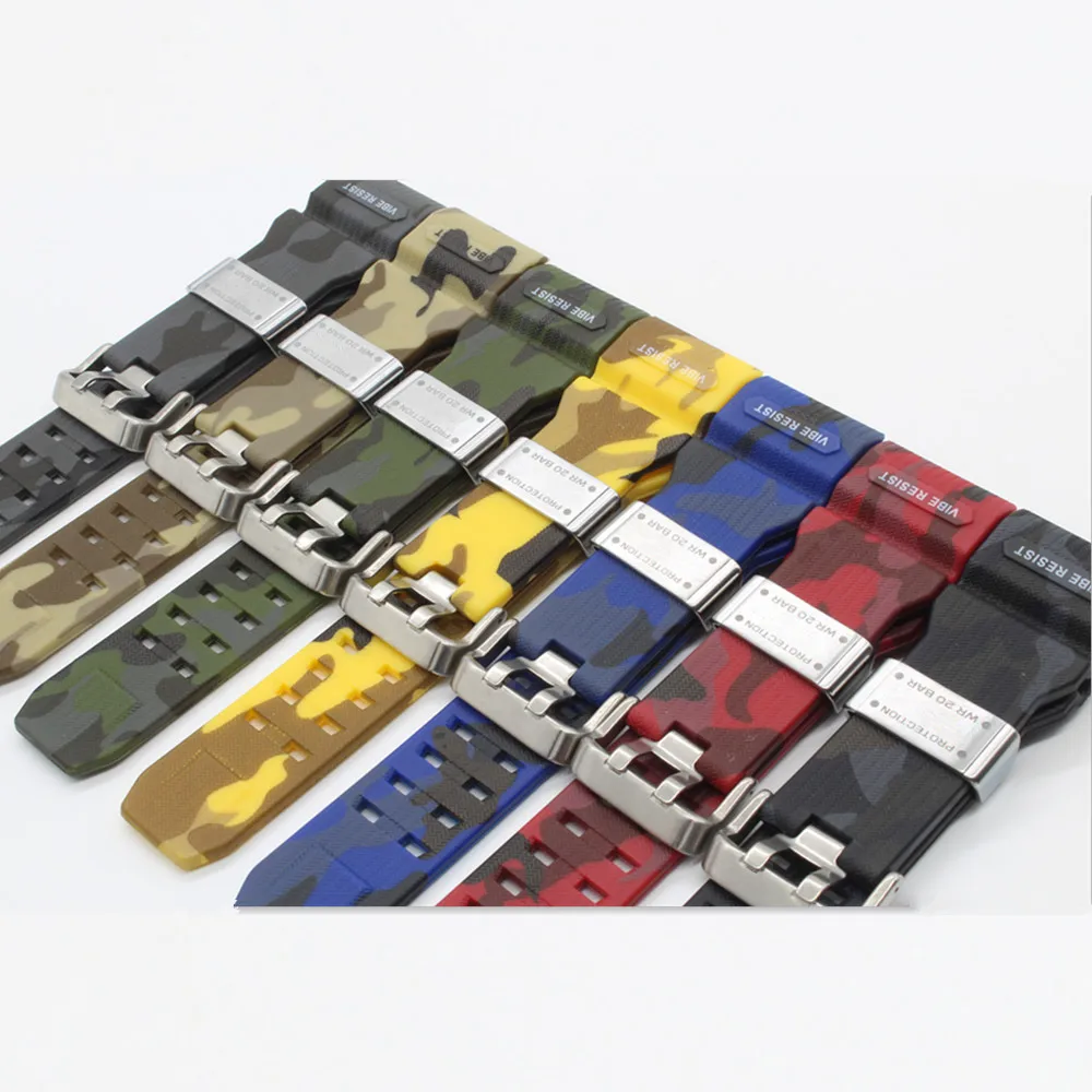 Camouflage Watch Strap for GWG-1000-GB 2 Camouflage Watch Strap for GWG-1000-GB - Image 2