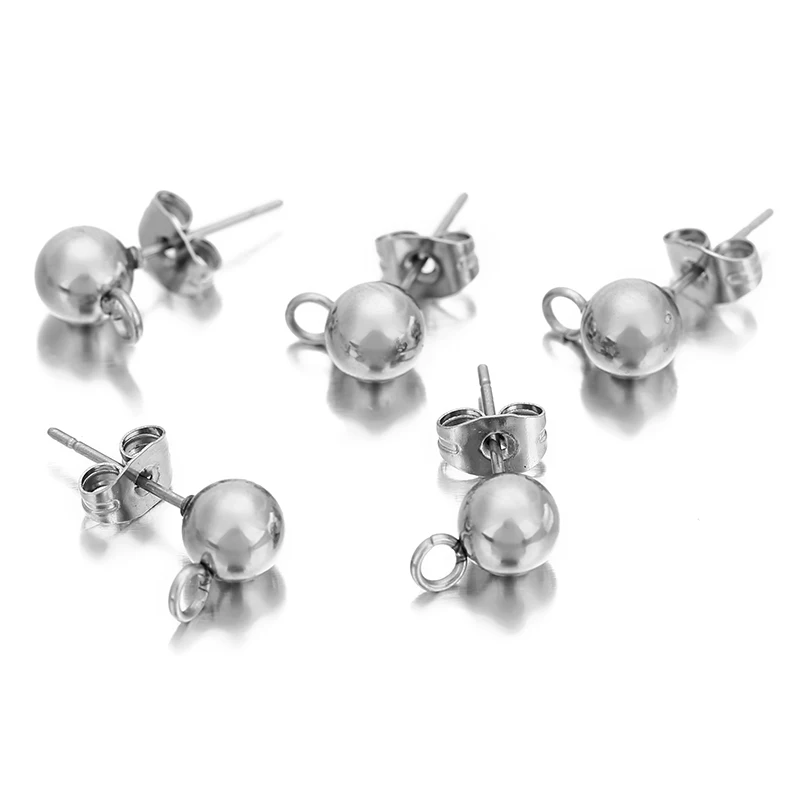 Gold Stainless Steel Earring Findings Set 8 Gold Stainless Steel Earring Findings Set - Image 8