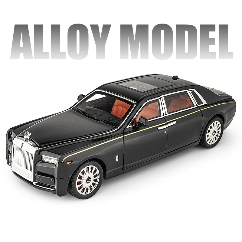 Elegant 1:18 White Rolls-Royce Phantom Model 7 Elegant 1:18 White Rolls-Royce Phantom Model - Image 7