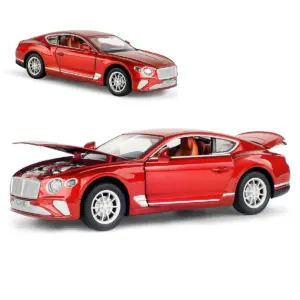 Red Bentley Continental GT 1:22 Diecast Model 10 S6f417760adc348d4b104cb2b9438cad8I