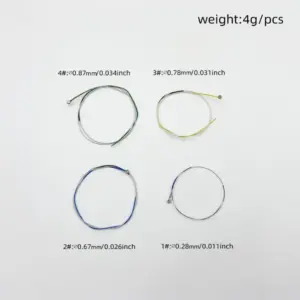 Premium Stainless Steel Violin String Set 8 S6f5bffc53fd74ea3bcdc8d4b4a02143a4