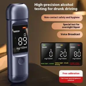 Xiaomi MIJIA Alcohol Tester with LCD Display 14 S6f6b25f3ee544b4b96a8513f4ca392b3u