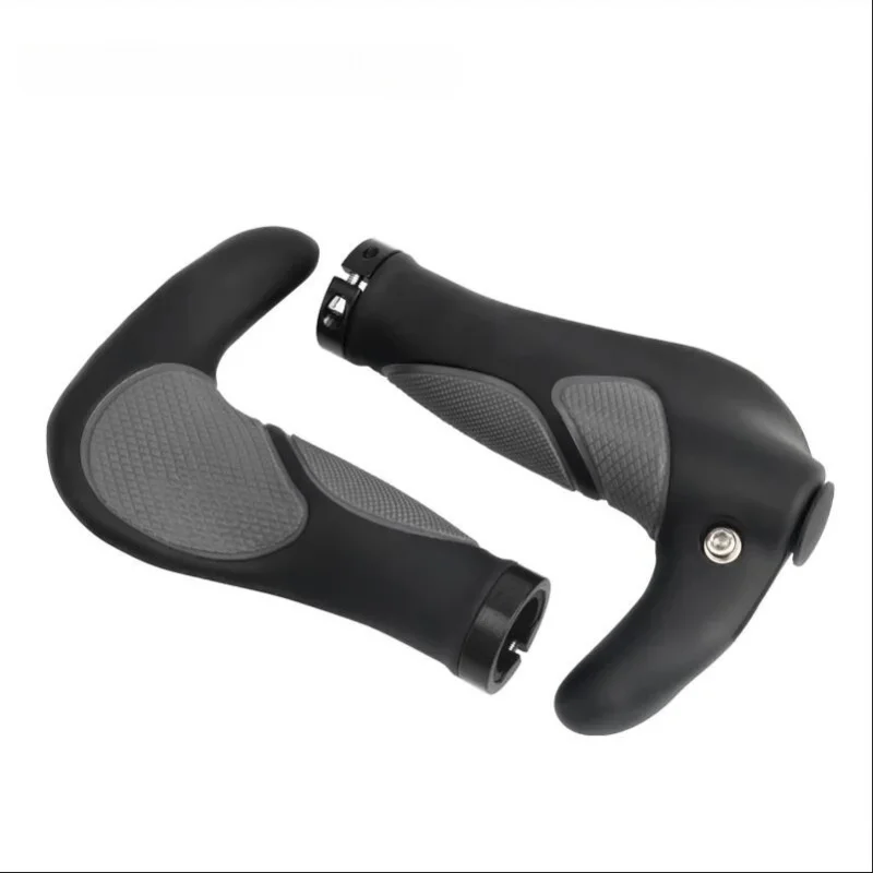 Ergonomic Black Bicycle Handlebar Grips 7 Ergonomic Black Bicycle Handlebar Grips - Image 7