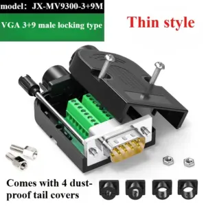 Versatile Solderless D-SUB Connector Set 17 S6fc52b7b8d2740e3b292a9560f40885eQ