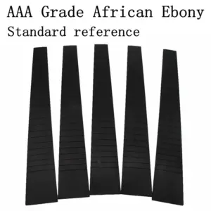 Elegant African Ebony Guitar Fingerboard 14 S6fdbf84258e84597b330559d192256a0X