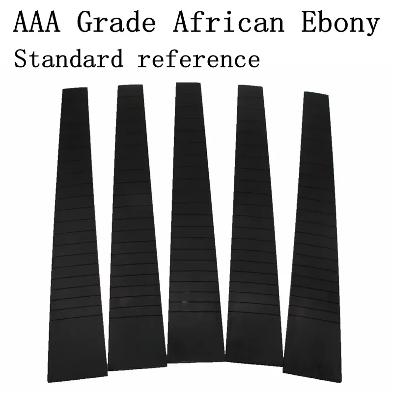 Elegant African Ebony Guitar Fingerboard 5 Elegant African Ebony Guitar Fingerboard - Image 5