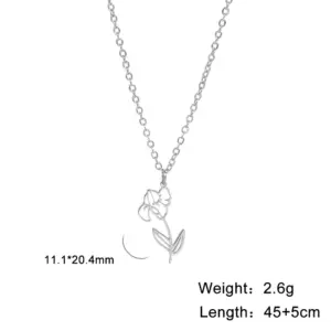 Birth Month Flower Necklace Collection 19 S6ff211c062f64cf580a3e9f4c6e84c7eb