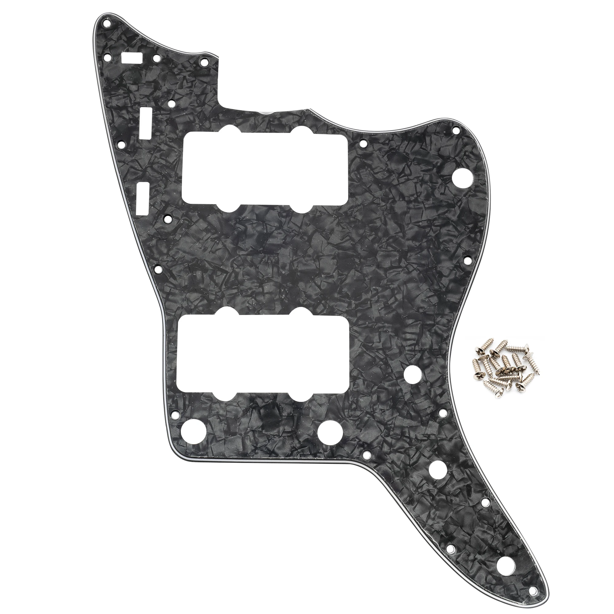 Black Matte Jazzmaster Pickguard for Fender Guitars 7 Black Matte Jazzmaster Pickguard for Fender Guitars - Image 7