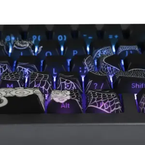 YMDK Chinese Dragon Keycaps Set 10 S7014af6be3d44914aa8e27d29edc4c1bN