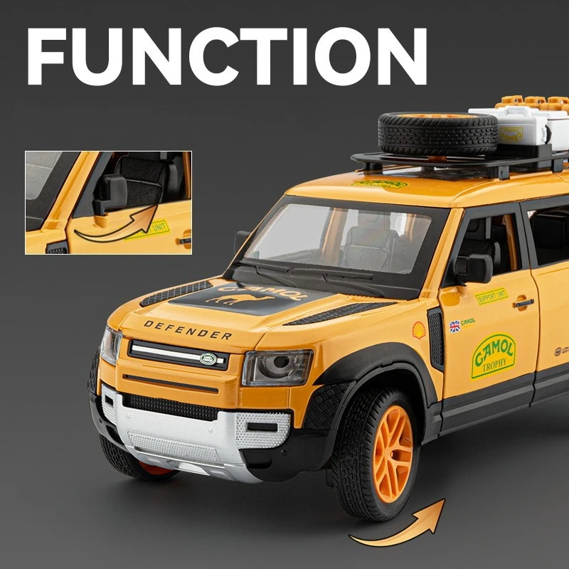 1:24 Scale Diecast SUV Miniature Car 4 1:24 Scale Diecast SUV Miniature Car - Image 4