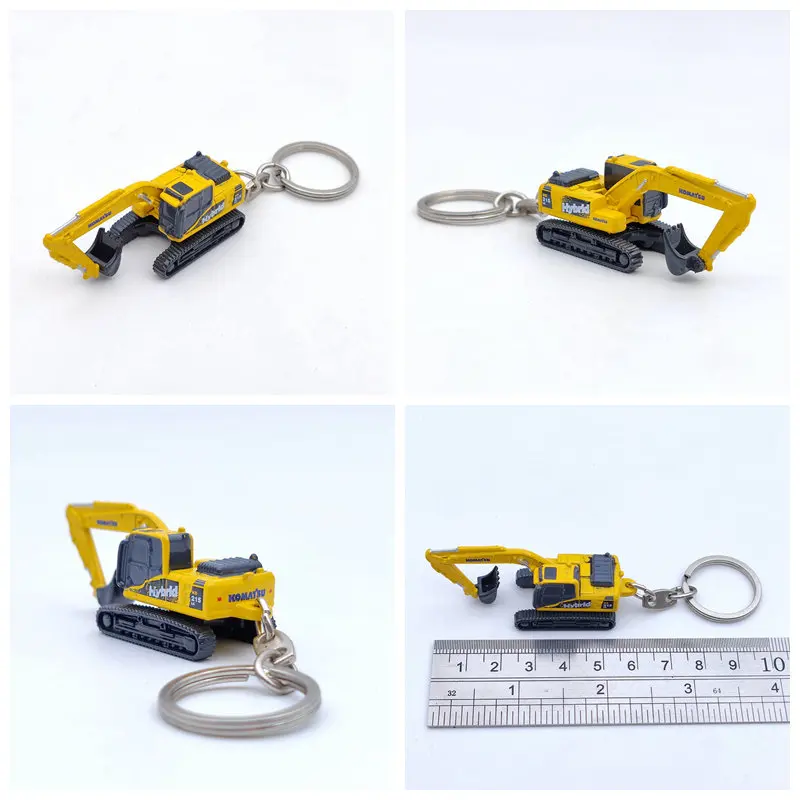 Engineering Vehicle Diecast Alloy Keychain 1:87 Scale 4 Engineering Vehicle Diecast Alloy Keychain 1:87 Scale - Image 4