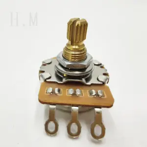 All-Copper Guitar Potentiometer 250K/500K 19 S702e8e1ae91f40439b3622b59f5da30cy