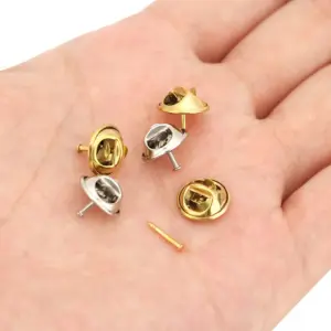 Gold Plated Stainless Steel Jewelry Bases (Set of 10) 12 S7031f1bcb502481999e32ef17b96e574h