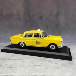Vintage Yellow Taxi Diecast Model 1/43 Scale 9 S70498f3ec01b4175b22b612a59d5386cS