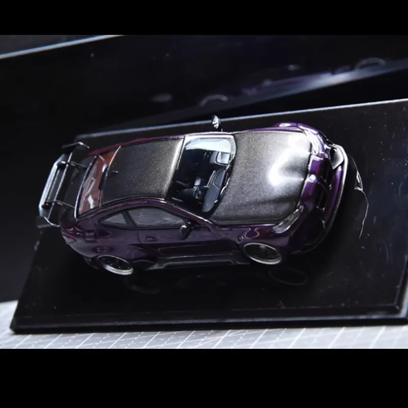 1:64 Alloy BMW M4 Model with Purple Finish 4 1:64 Alloy BMW M4 Model with Purple Finish - Image 4