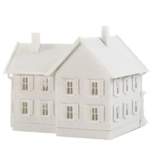 Two-Story Replica House Kit for Model Railroads 7 S705447145c3d48c988bf6d2a98a92e07l