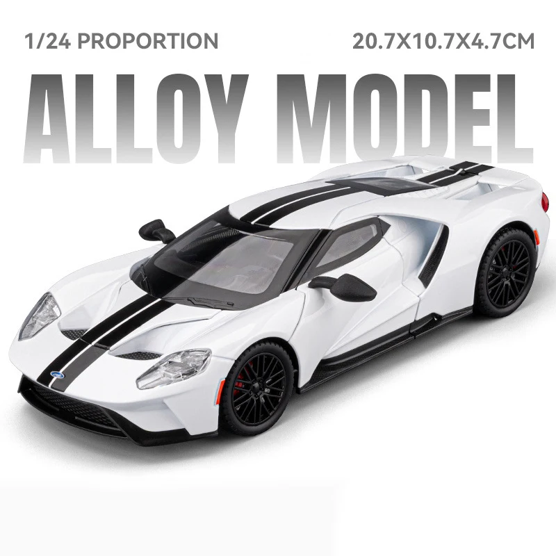 1:24 Scale Ford GT Alloy Model Car 6 1:24 Scale Ford GT Alloy Model Car - Image 6
