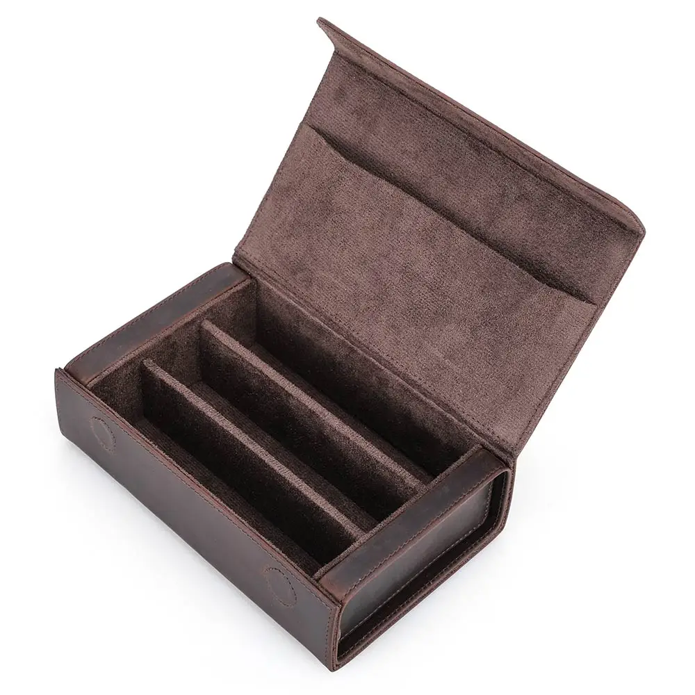 Genuine Leather Eyewear Organizer Case 7 Genuine Leather Eyewear Organizer Case - Image 7