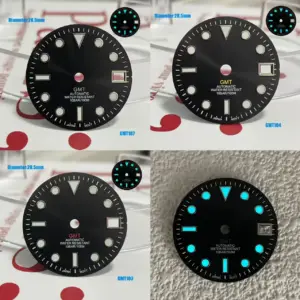 Black GMT102 S Dial for Watch Enthusiasts