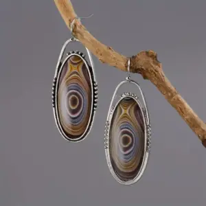 Vibrant Vintage Oval Drop Earrings for Women 6 S7084faadeadb435ba0d6799a317ffc85K