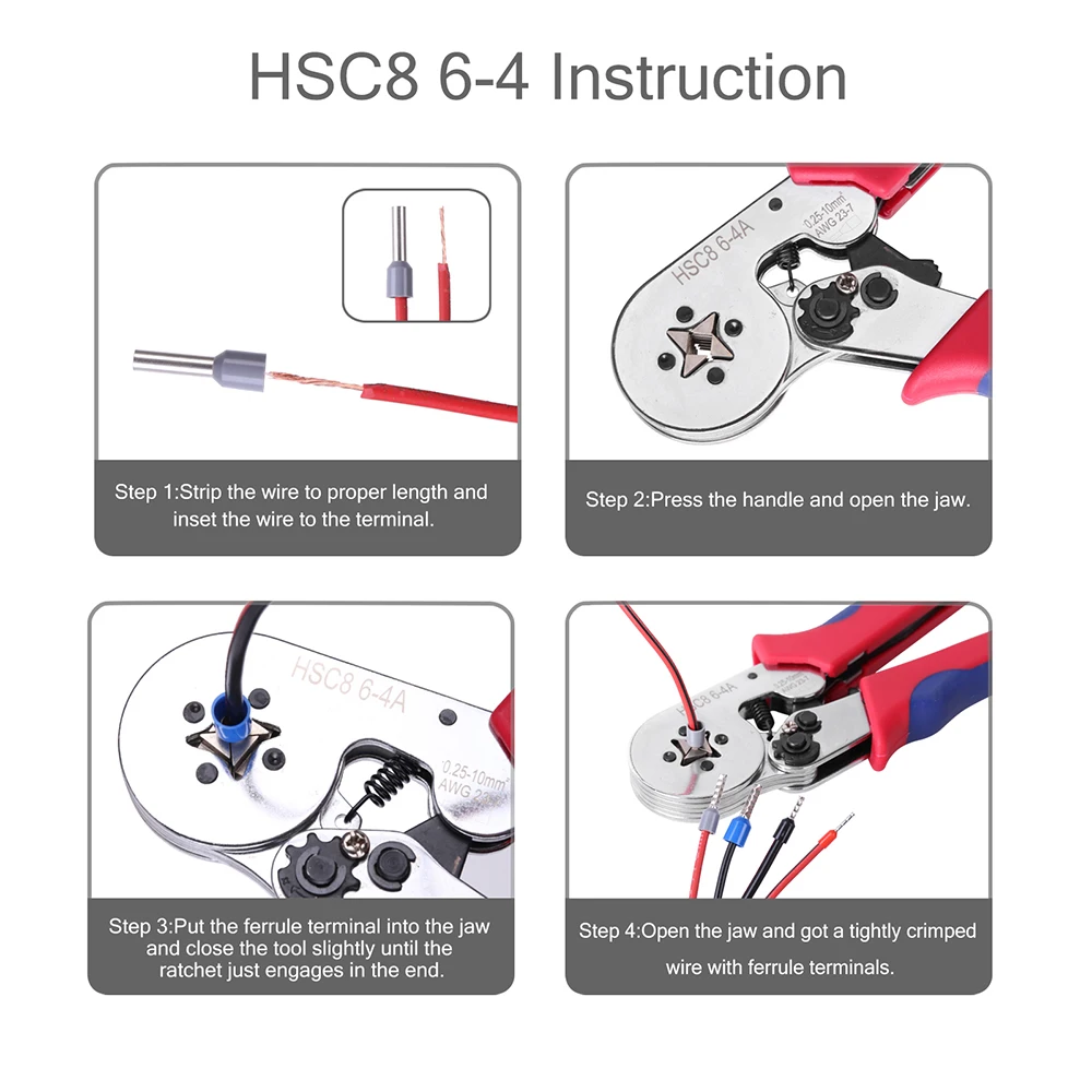 Professional Crimping Tool for Electrical Wires 3 Professional Crimping Tool for Electrical Wires - Image 3