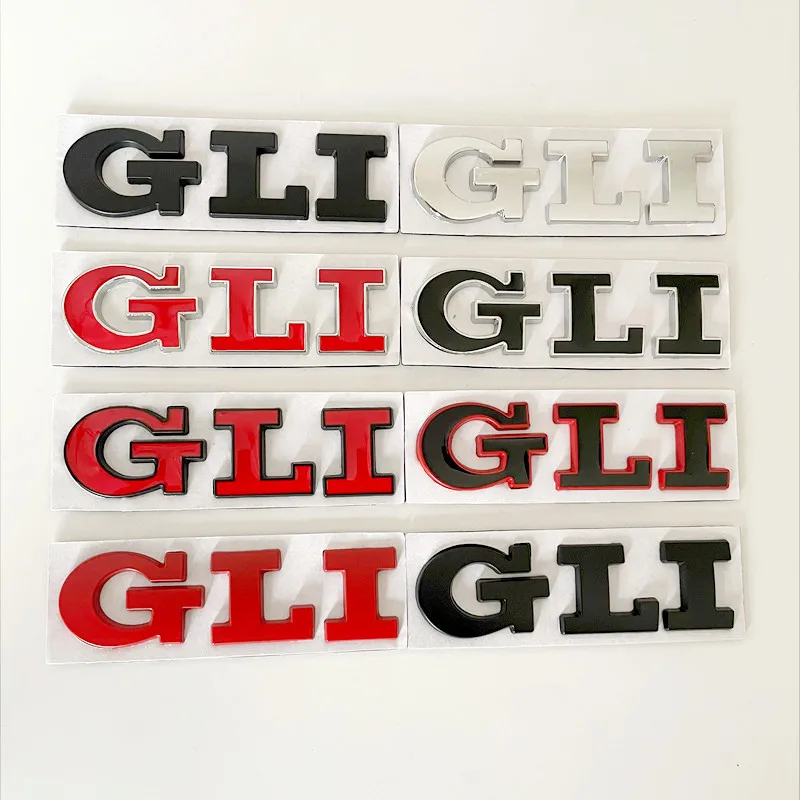 Volkswagen GLI Badge 9.1cm Metal Emblem 4 Volkswagen GLI Badge 9.1cm Metal Emblem - Image 4