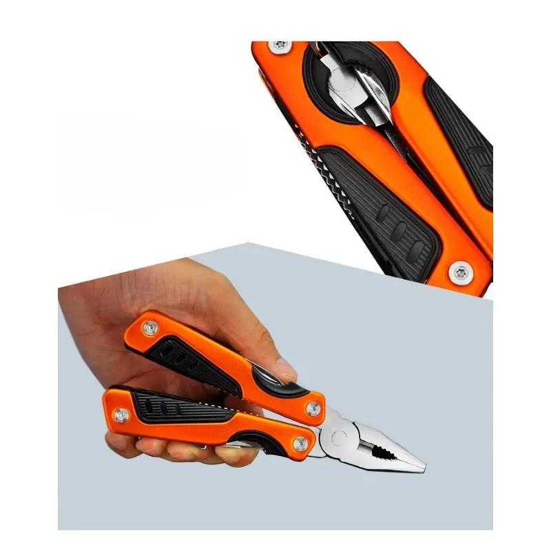 Vibrant Orange Multi-Tool with Foldable Functions 6 Vibrant Orange Multi-Tool with Foldable Functions - Image 6