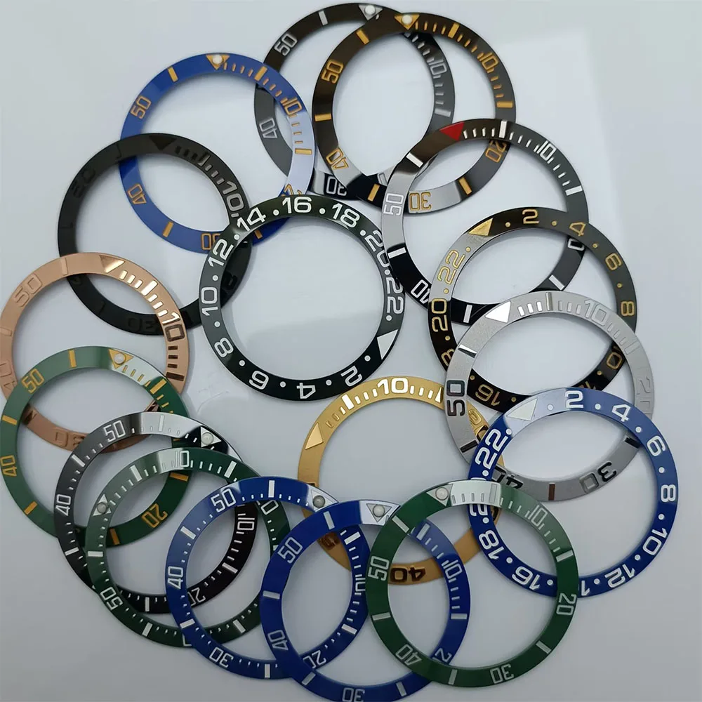 Black Ceramic Diver's Watch Bezel Insert 40mm 3 Black Ceramic Diver's Watch Bezel Insert 40mm - Image 3