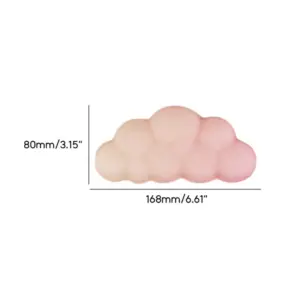 Rainbow Cloud-Shaped Mouse Pad with Wrist Support 15 S70f82e344d6e438b894ec3d3ce48b4d1m