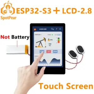 ESP32 S3 R8 MP3 Development Board with 2.8-Inch Touch