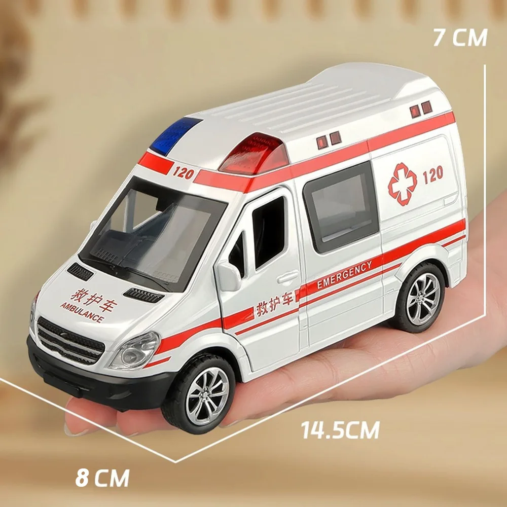 1:32 Scale Diecast Ambulance Model | JakeSpecial